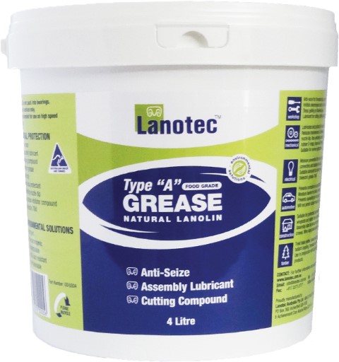 LANOTEC TYPE 'A' GREASE - 4 LITRE